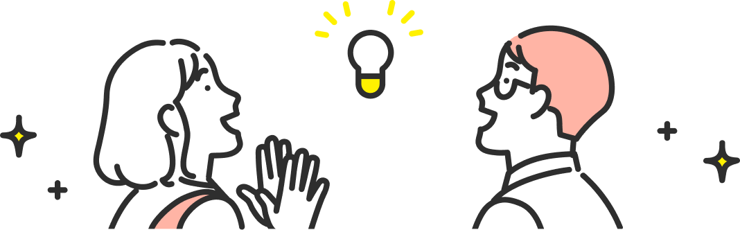 イメージ：笑顔の人々