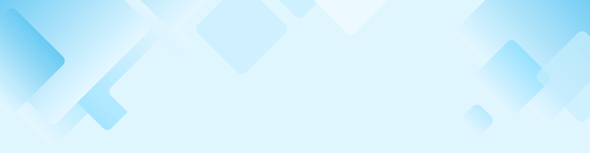 イメージ：清潔な水色の背景